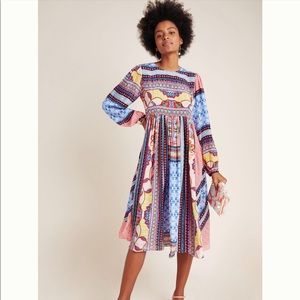 Anthropologie Marcelina MIdi Dress. Size 2 EUC